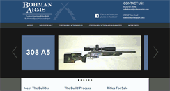 Desktop Screenshot of bohmanarms.com