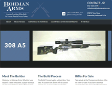 Tablet Screenshot of bohmanarms.com
